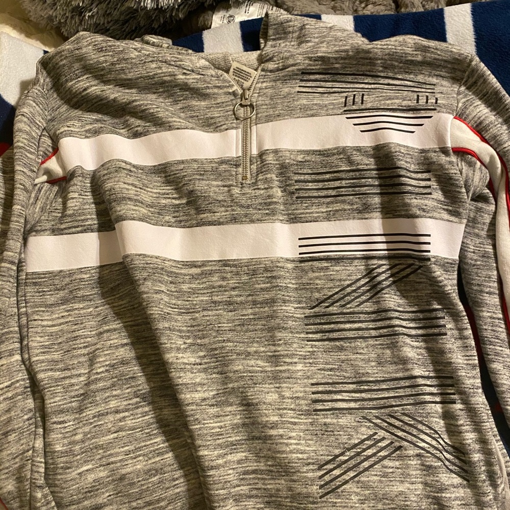 Pink Victoria secret quarter zip hoodie